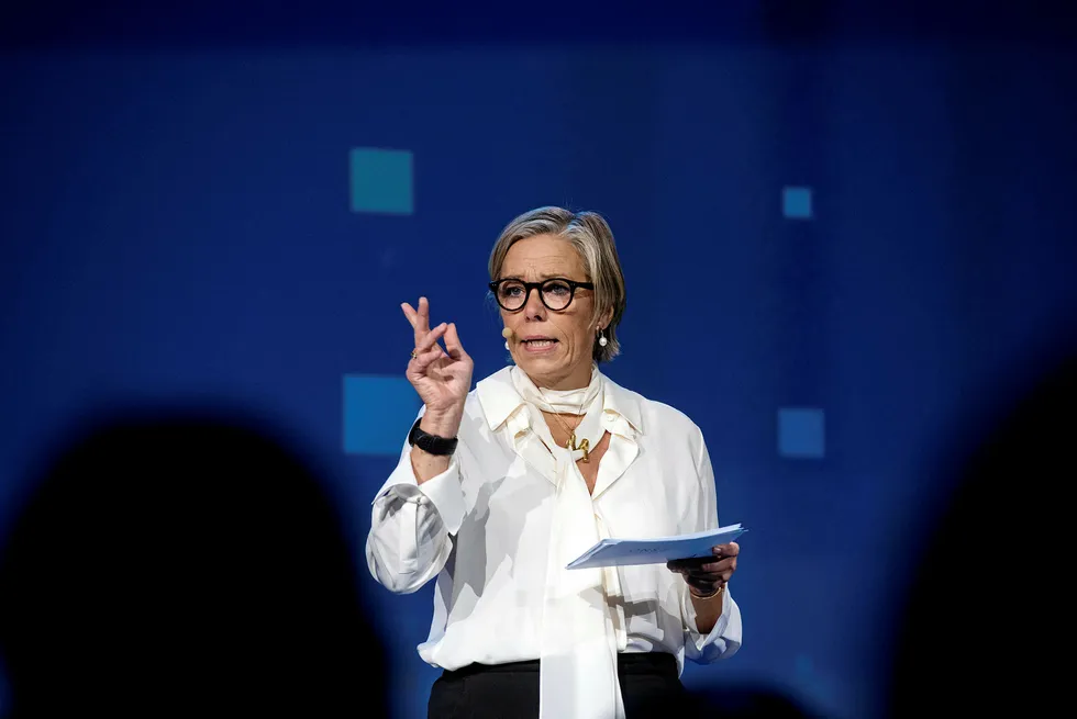 DEA chief executive Maria Moraeus Hanssen