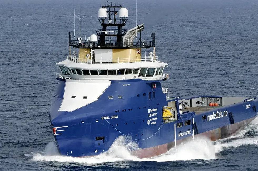 New contract: the Stril Luna, owned by Simon Mokster Rederi.