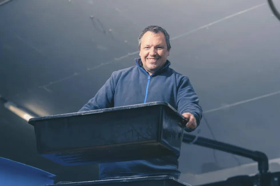 Thomas Langhelle, head of Amar Seafoods' Scottish operations.