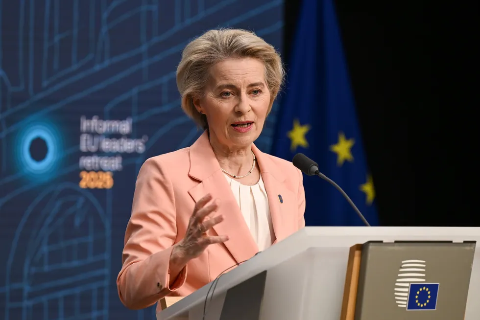 European Commission President Ursula von der Leyen