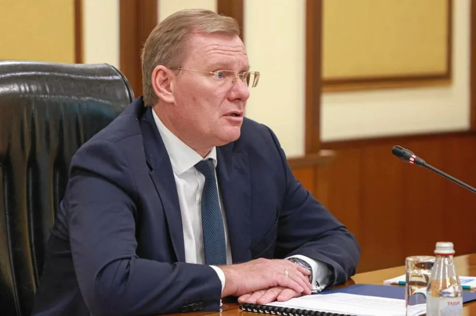 Confidence: Executive director of Caspian Pipeline Consortium Nikolay Gorban.