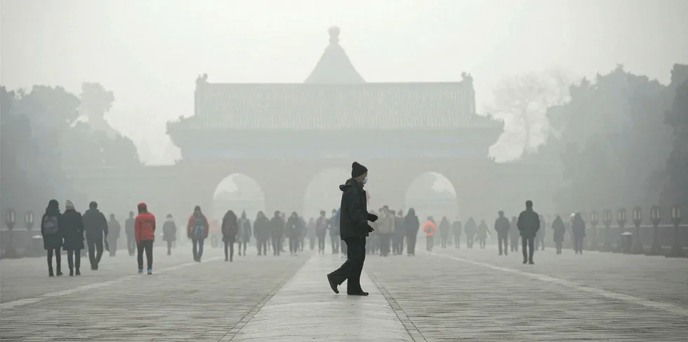 air pollution-plagued China is increasingly opting for wind power