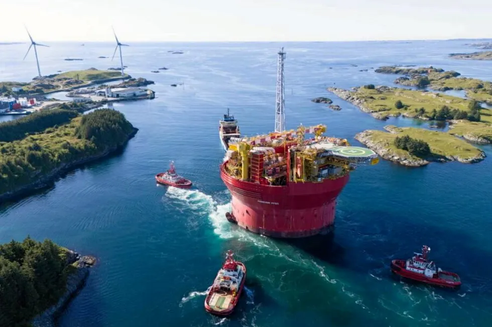 Shell's Penguins FPSO