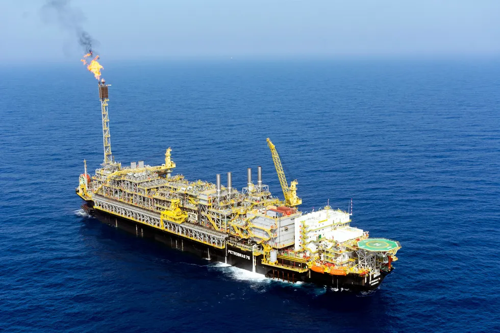 Crown jewel: the P-76 is one of 12 planned FPSOs that Petrobras intends to have on stream in the giant Buzios pre-salt field