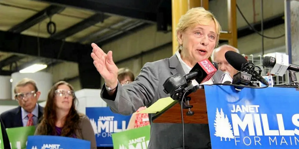 Maine governor Janet Mills.