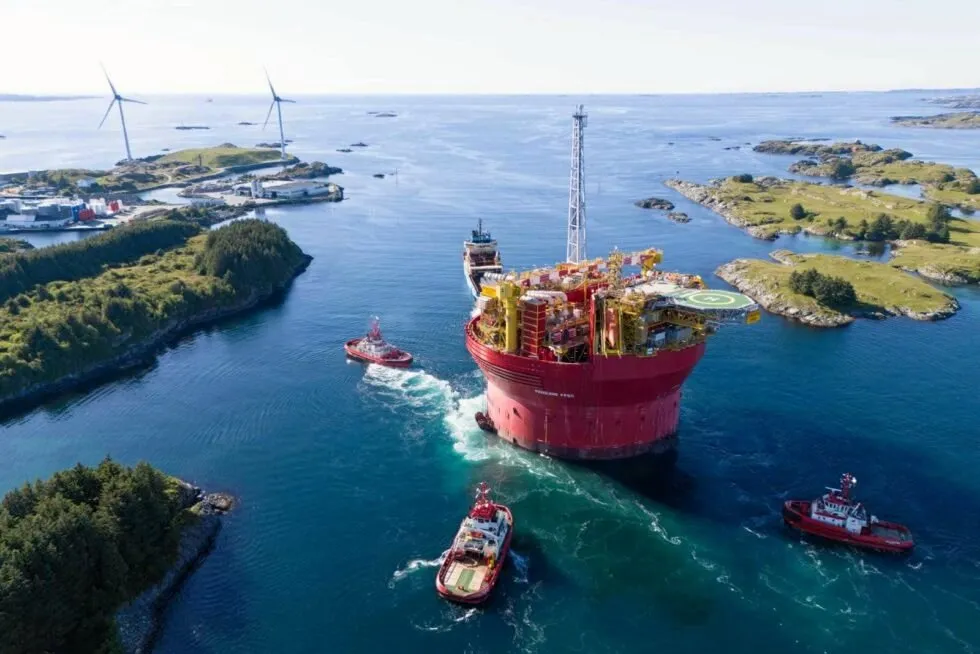 Shell's Penguins FPSO.