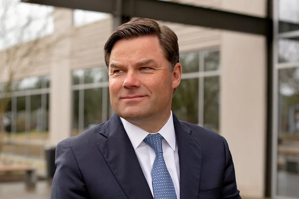 Norway's TGS chief executive Kristian Johansen.