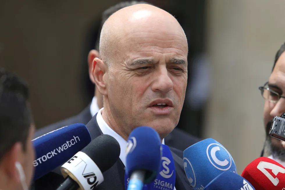 Ambitious growth plan: Eni chief executive Claudio Descalzi.