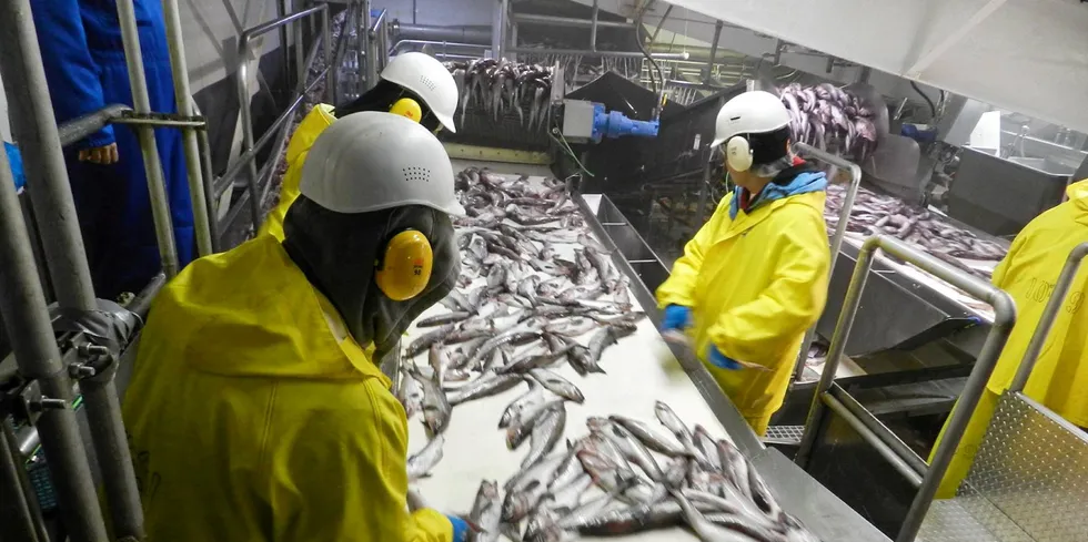 Trident Seafoods processing plant in Akutan, Alaska, is aging.