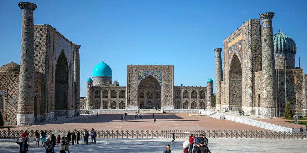 Uzbek city of Samarkand