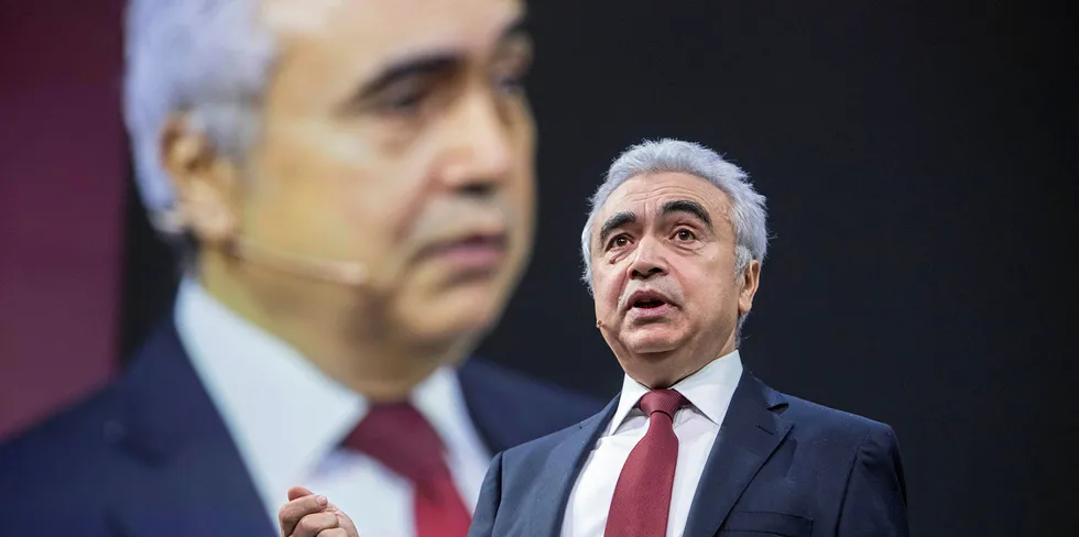 Fatih Birol, head of the International Energy Agency.