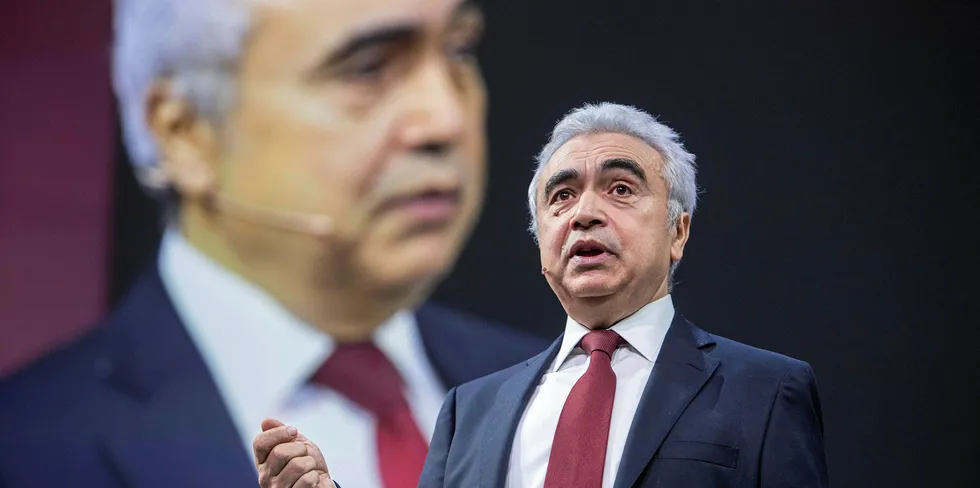 Fatih Birol, head of the International Energy Agency (IEA).