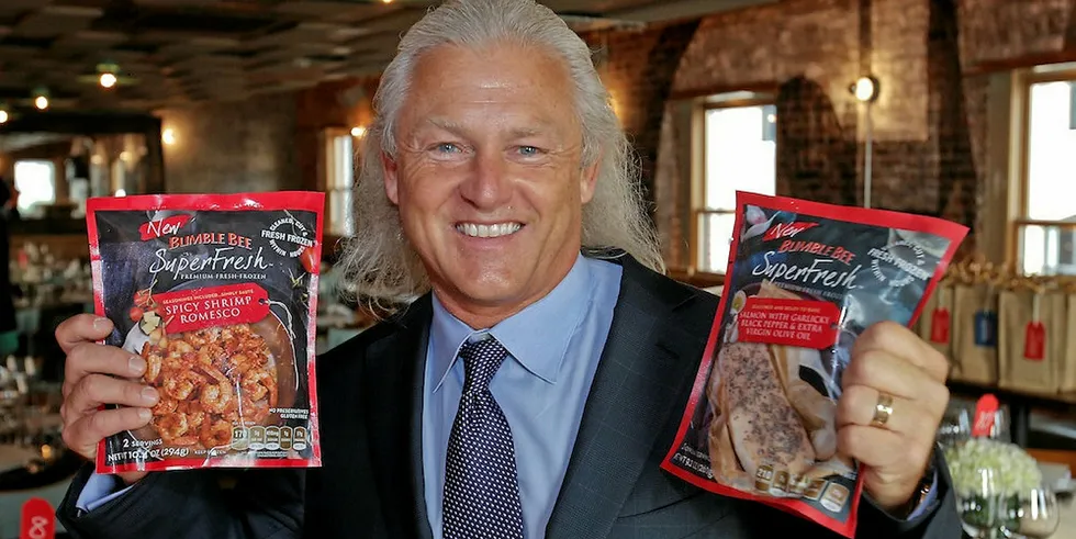 Chris Lischewski, President and CEO of Bumble Bee Foods, is accused of being the mastermind behind a conspiracy to fix tuna prices with rivals Starkist and Chicken of the Sea.