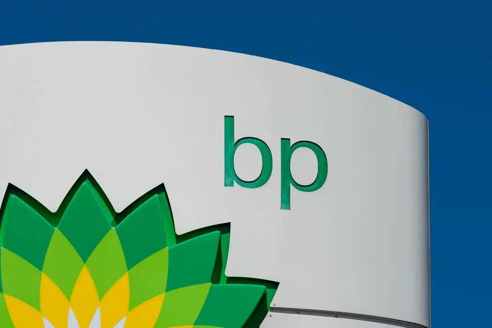 BP's logo.