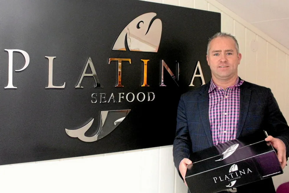Andre Skarbo, owner of Platina Seafood and former board member of Atlantic Sapphire.