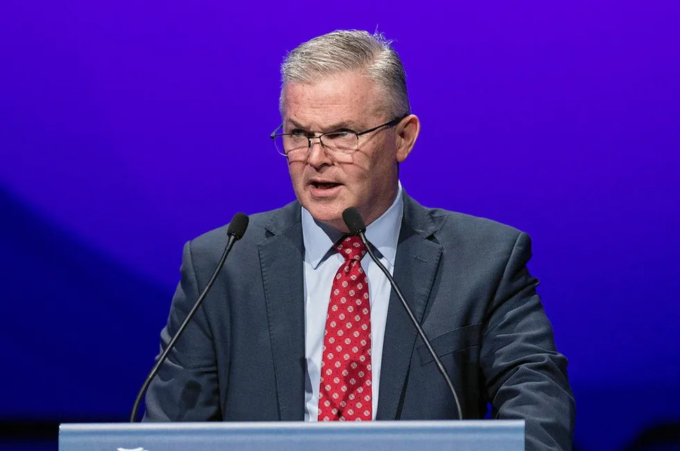 Santos chief executive, Kevin Gallagher.