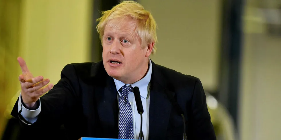 Prime Minister Boris Johnson
