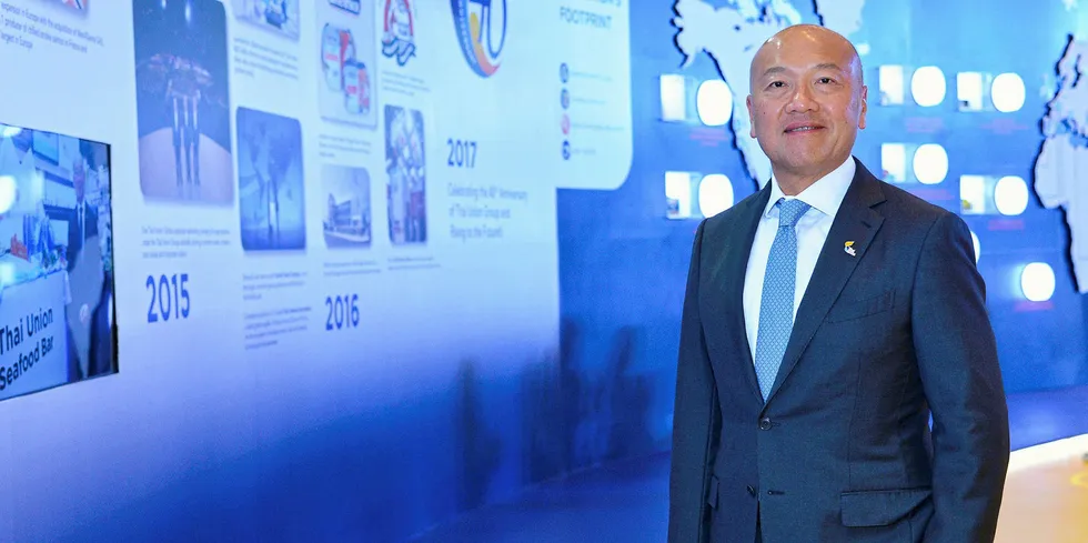 Thirapong Chansiri, Thai Union CEO.