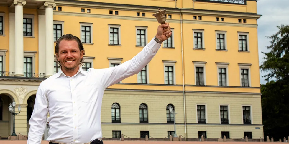 Andreas von Scholten, CEO of newly listed Barramundi Group.