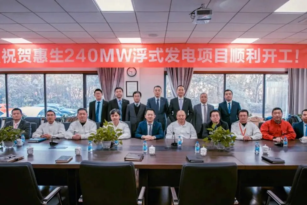 Project under way: Wison starts building China’s first LNG-to-power project