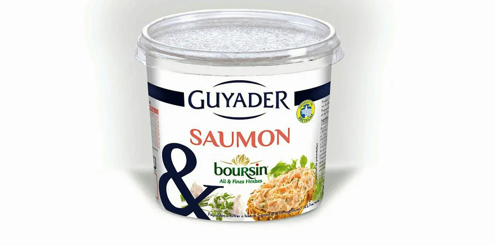 Guyader salmon spread.
