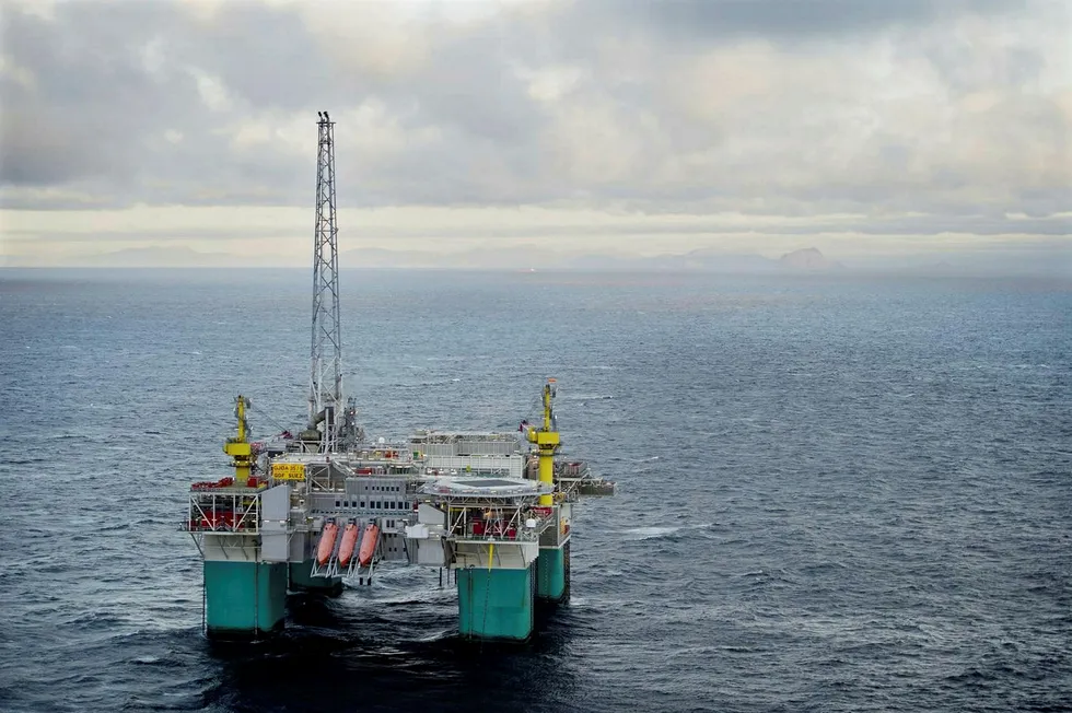 Tie-backs in prospect: Gjoa field platform off Norway