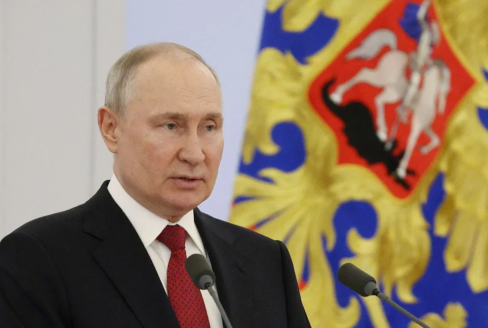 Russian President Vladimir Putin.
