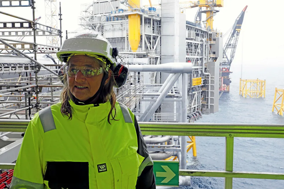 Making progress: Equinor's Brazil president Margareth Ovrum