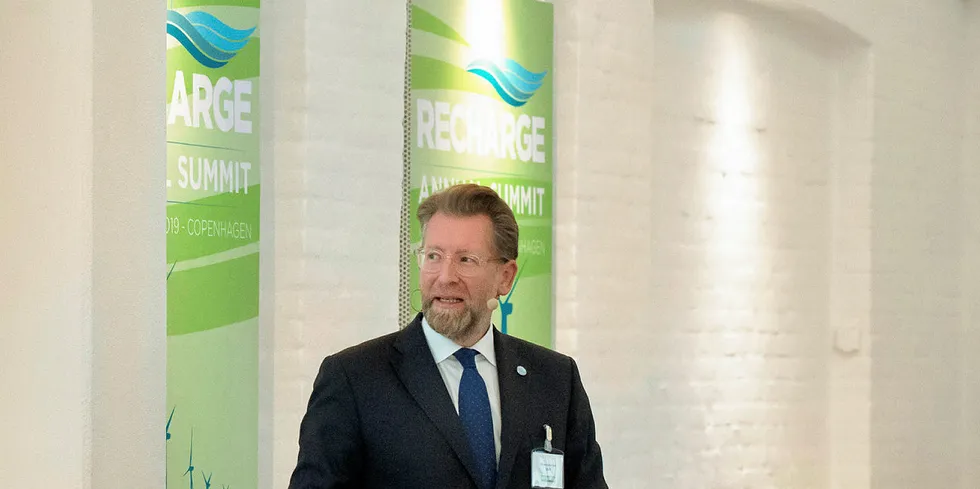 Bruno Geschier, chief sales & marketing officer at Ideol, speaking at last year's Recharge Summit.