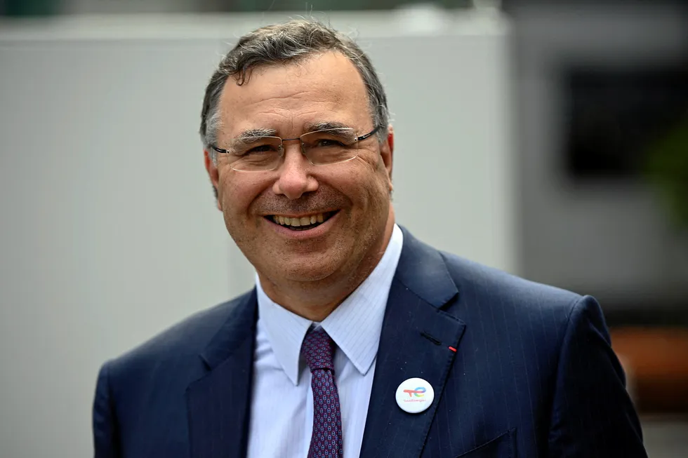 Dhamra LNG: TotalEnergies chief executive Patrick Pouyanne.