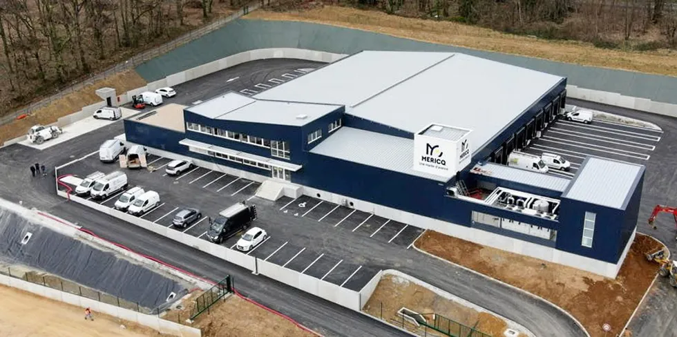 Merciq recently opened a new processing and distribution center in Donzenac, France, which will house a sales team, a logistics and processing center as well as a transport team to receive and ship seafood products from various French and European ports.