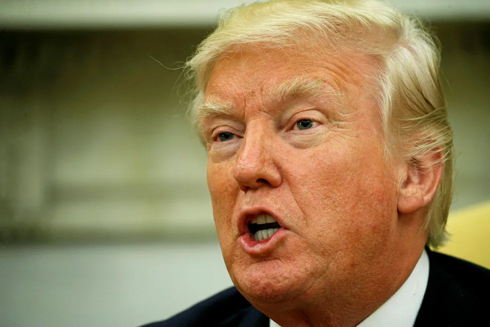 Opec critic: US President Donald Trump