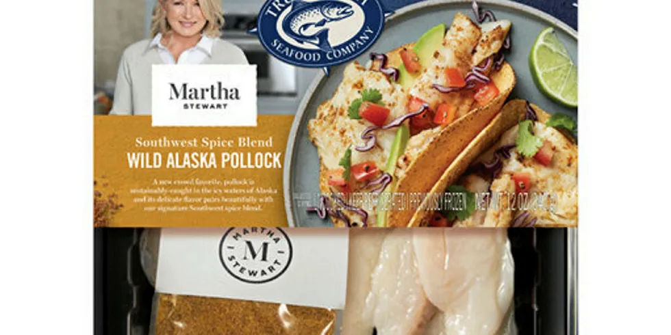 Martha Stewart's True North Alaska pollock.