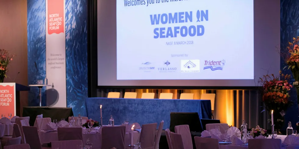 Around 100 seafood executives gathered in Bergen, Norway, on March 8 for the second IntraFish Women in Seafood Leadership Summit.