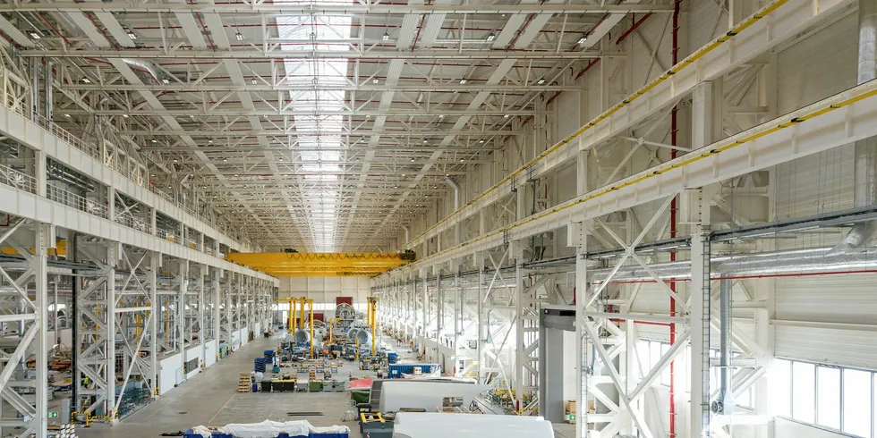 Siemens Gamesa's Cuxhaven offshore nacelle plant