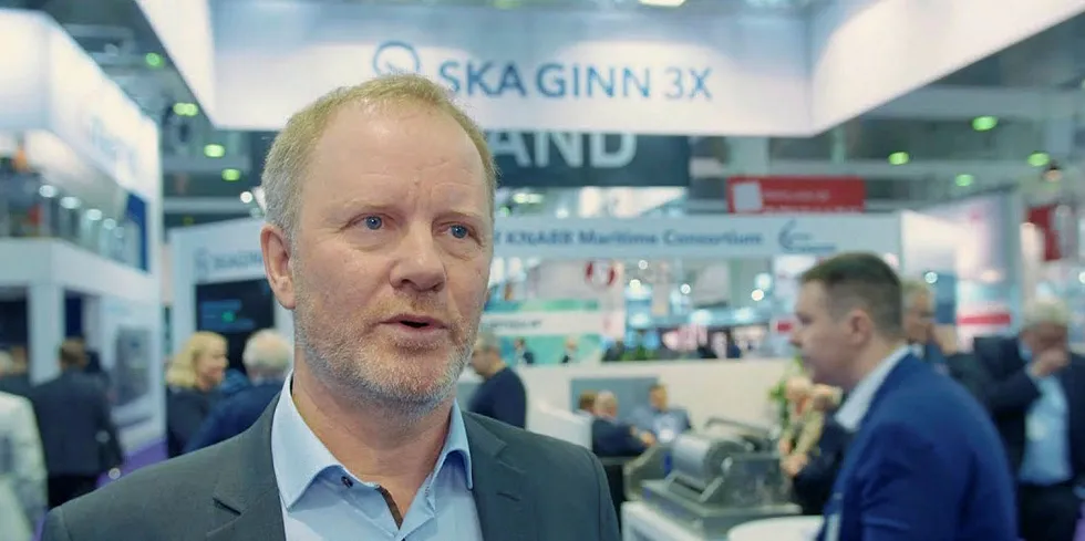 Magni Veturlidason, CEO of Skaginn 3X's Norwegian operations.