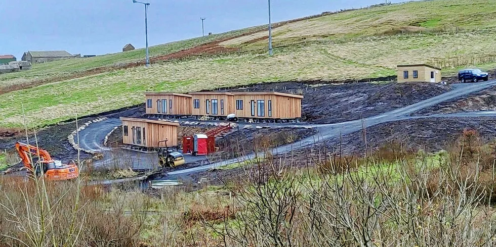 Scottish Sea Farms housing in Orkney.