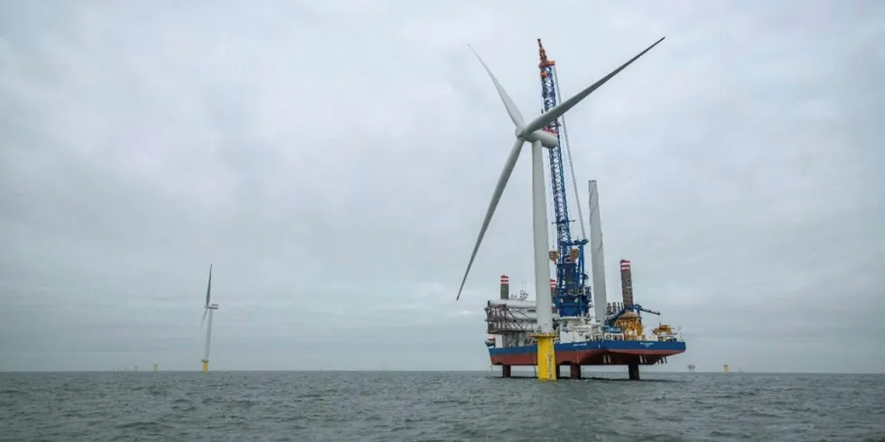 Statoil's Dudgeon offshore wind farm. The oil giant is not alone in embracing the opportunities of offshore wind. Picture: Statoil