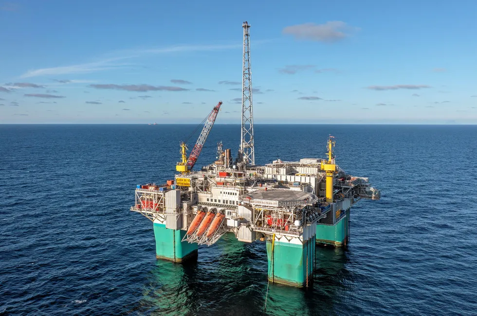 Host facility: the Gjoa platform in Norwegian North Sea