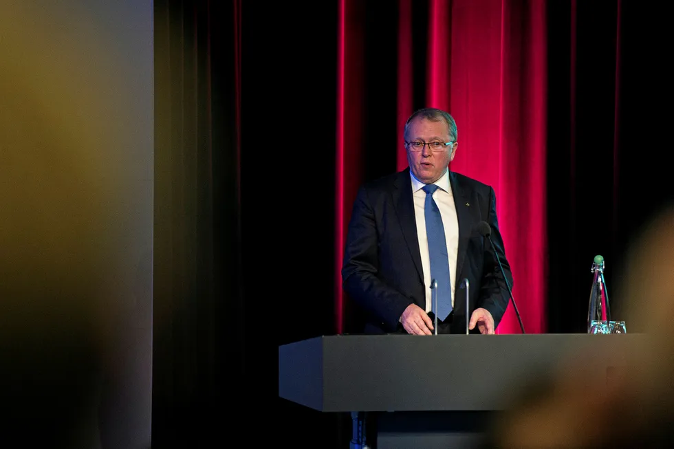 Design scenarios: Equinor chief executive Eldar Saetre