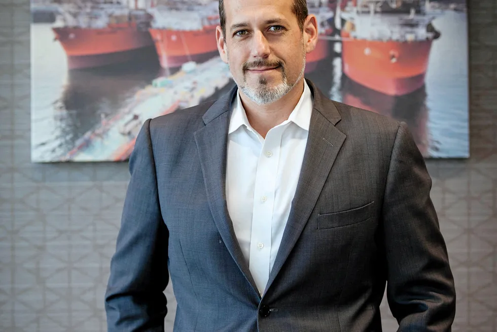 Positive outlook: Anton Dibowitz, chief executive of Valaris