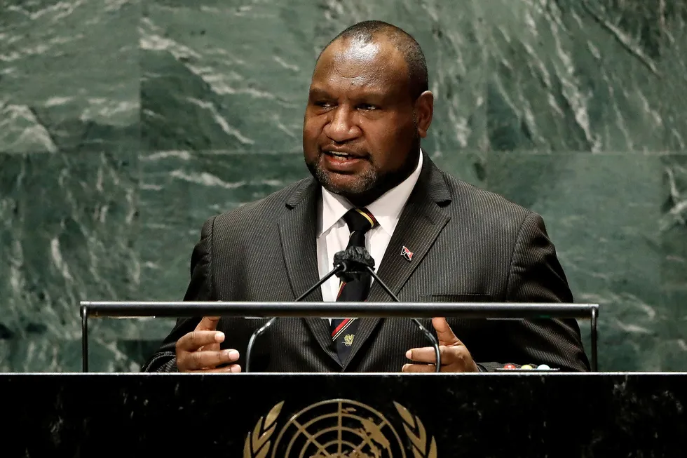 Incumbent: Prime Minister James Marape