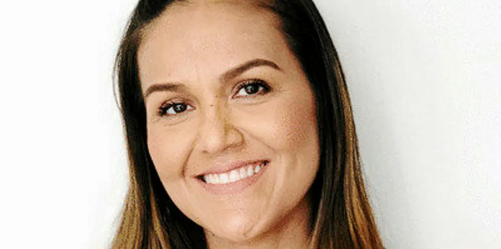 Gaudy Lara, senior sales manager for tilapia supplier Tropical Aquaculture.