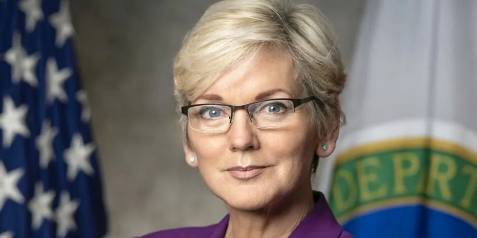 . Jennifer Granholm, US Secretary of Energy.