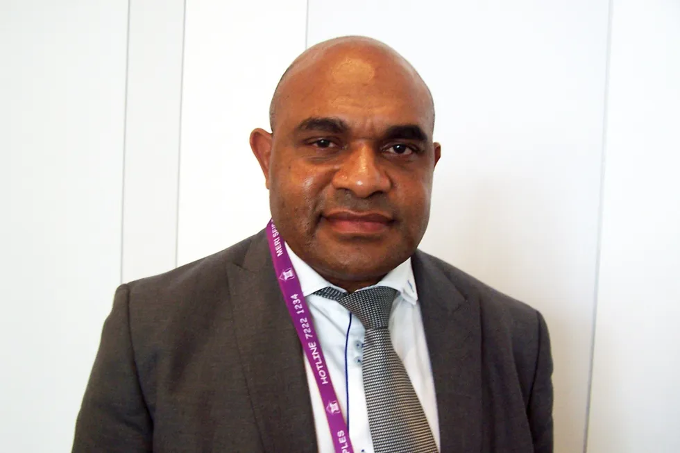 Kumul Petroleum managing director, Wapu Sonk.