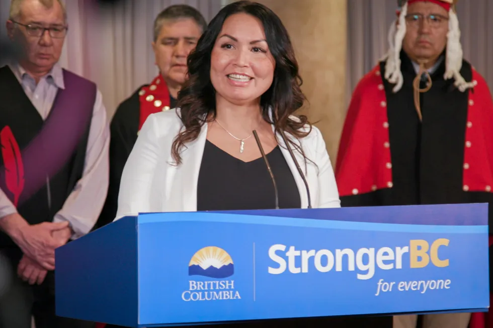 Crystal Smith, chief councillor of the Haisla Nation.