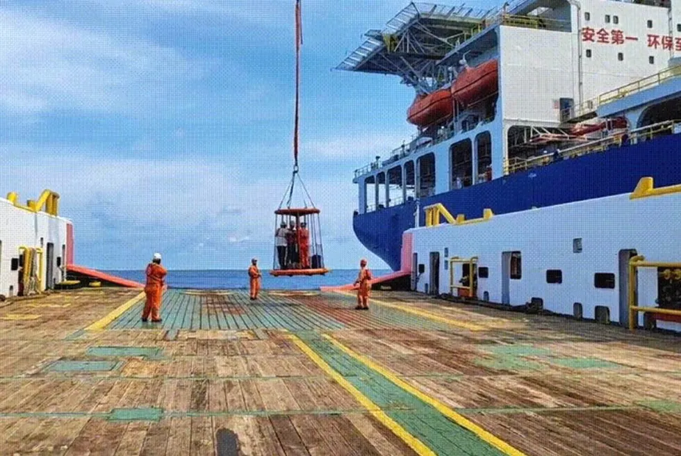 Offshore workers return to platforms after super typhoon Yagi.