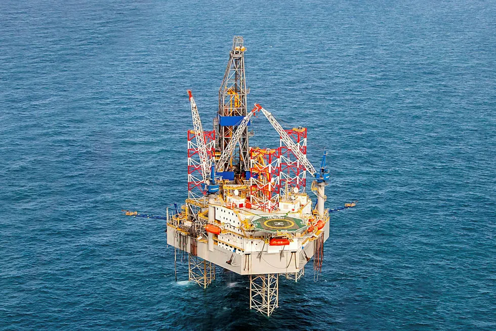 Development drilling: the wells are being drilled using the jack-up Noble Houston Colbert