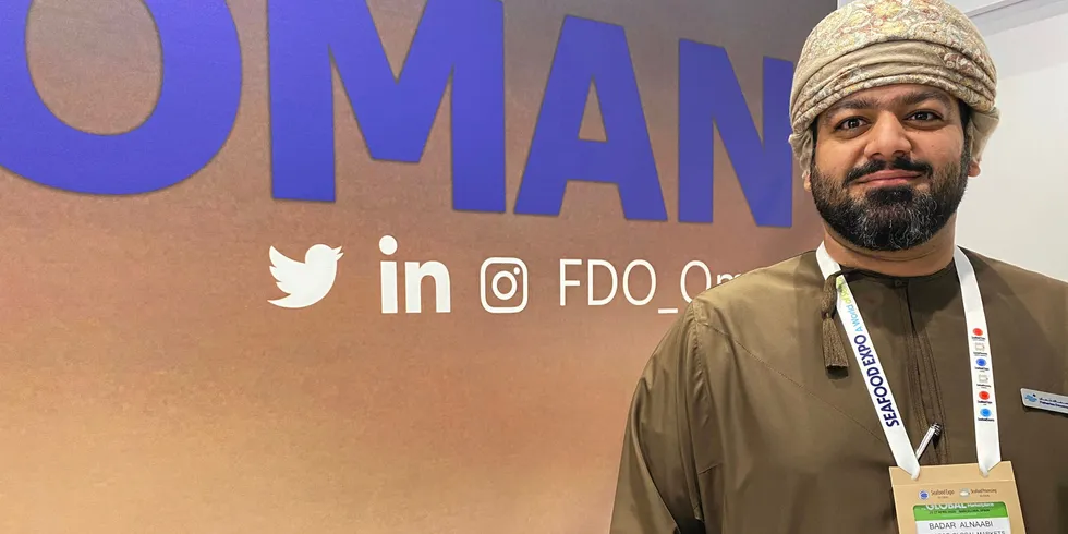 Shrimp consumption in Oman is increasing, FDO's Global Market Director Badar Al Naabi said.