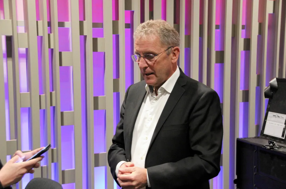 Andreas Kvame, managing director Grieg Seafood.